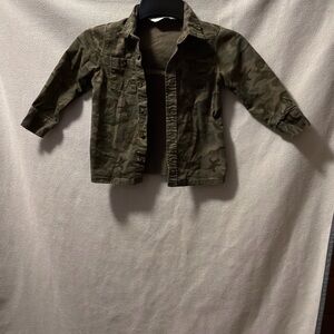 Old Navy Kids Camouflage Jean Jacket